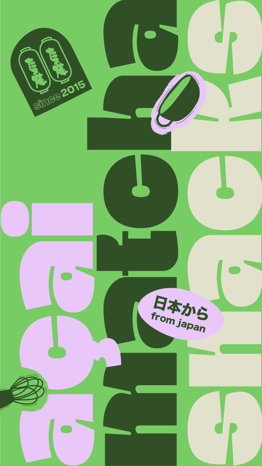 VORZA Matcha Gastro Design