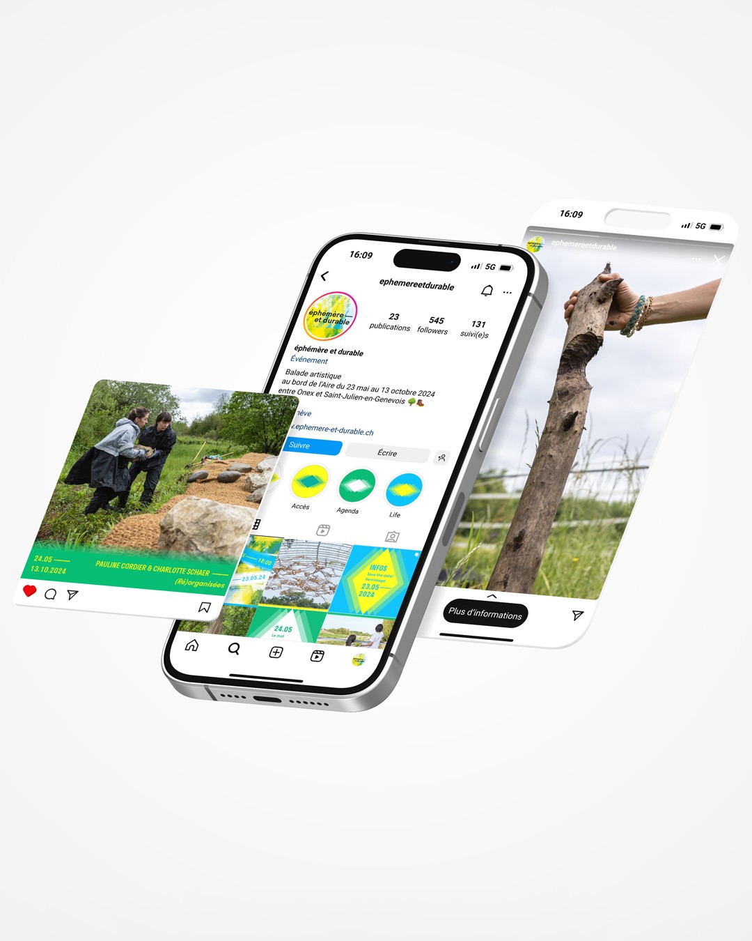 Olive phone mockup