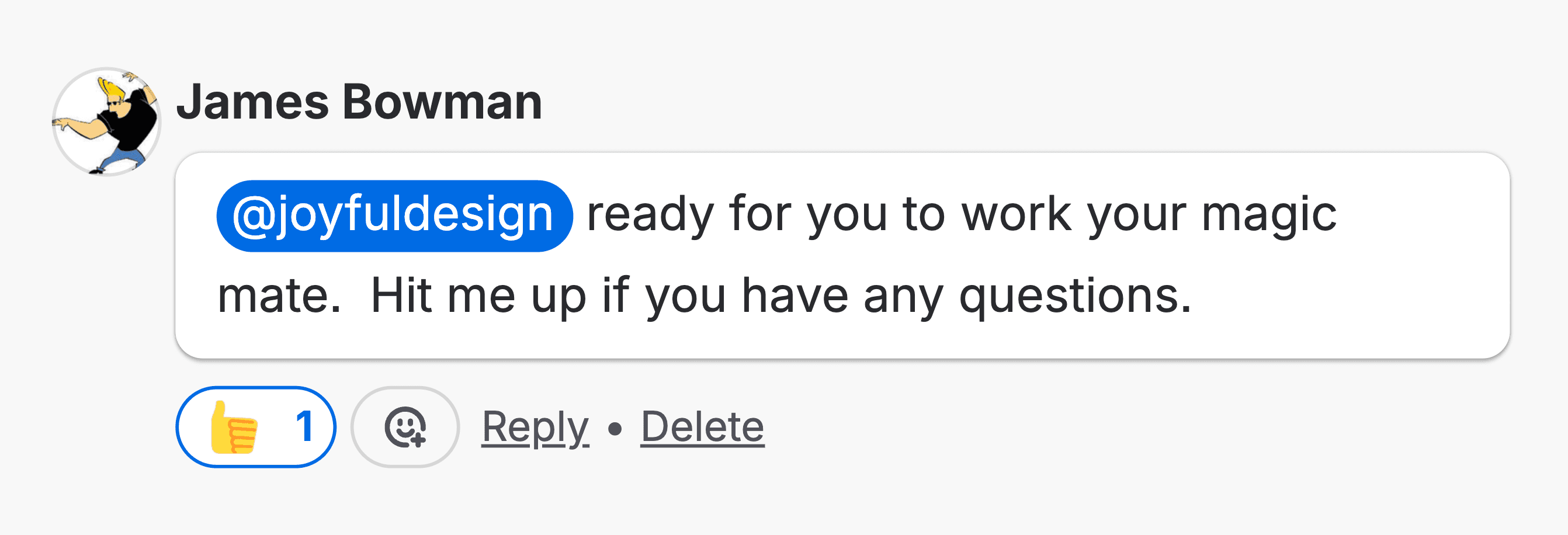 Trello comment from Kevin Ervine: amazing thank you — invoice view looks great!