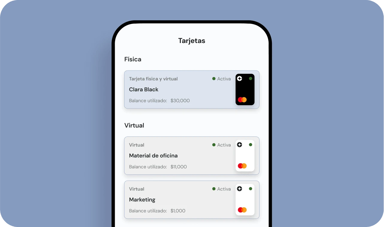 tarjetas ilimitadas y gratuitas clara en el celular