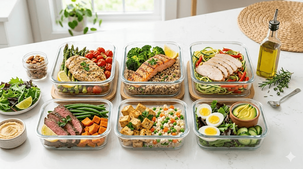 High-protein meal options recommended for patients on GLP-1 weight loss medications