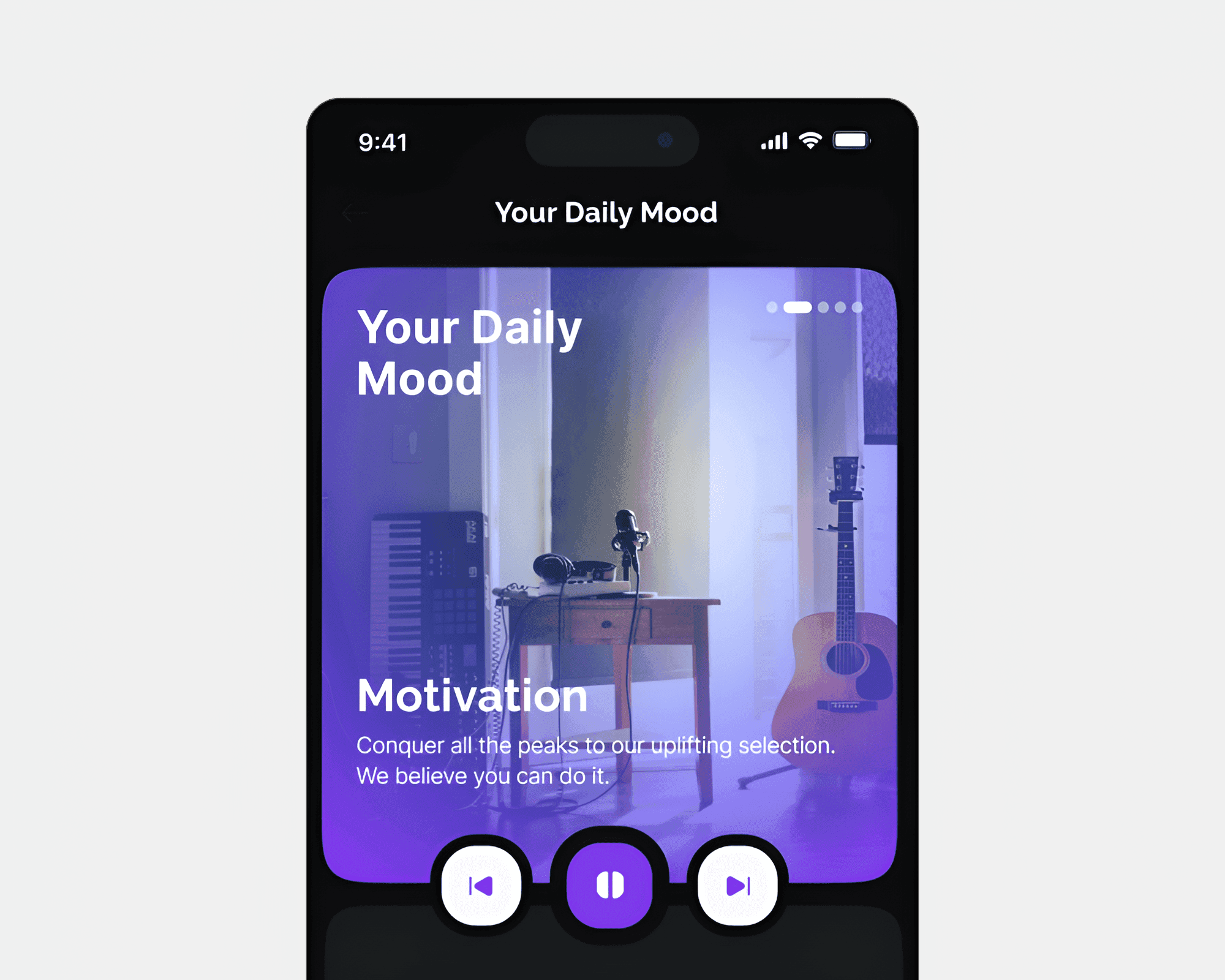 music app design