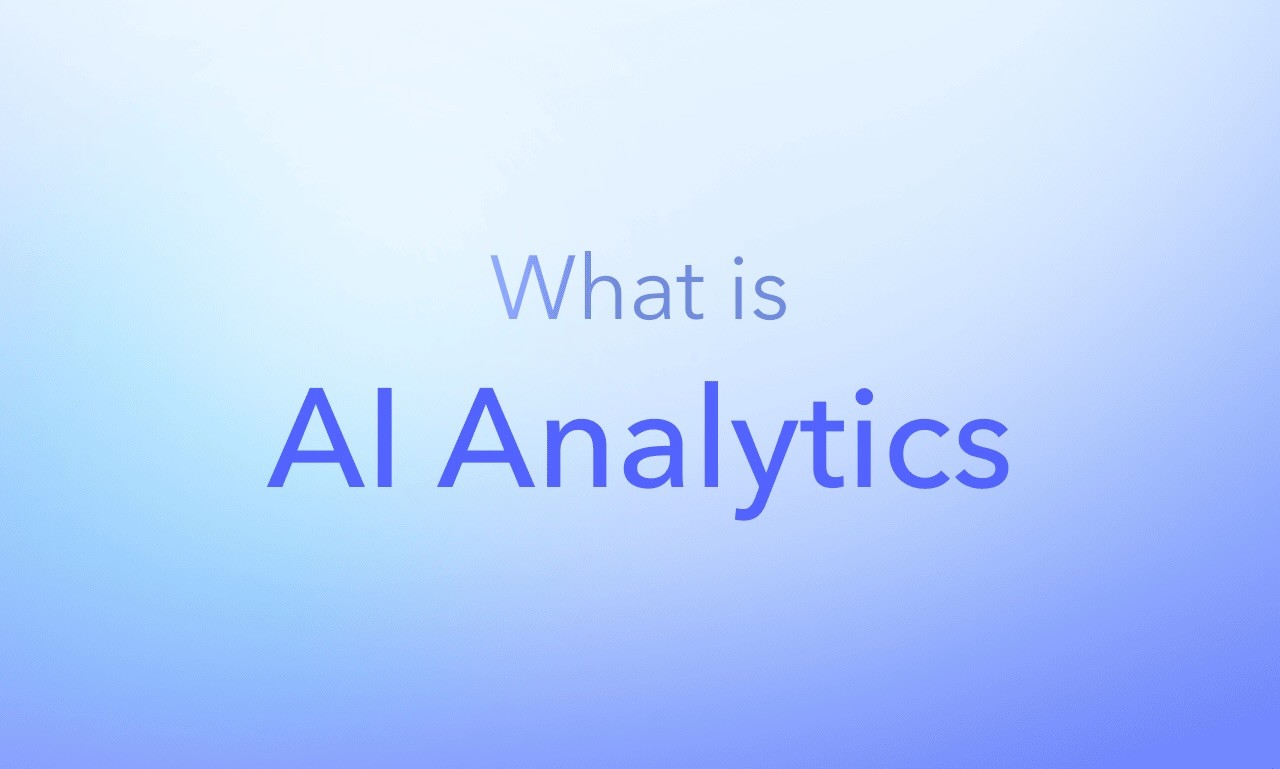 what is AI analytics?
