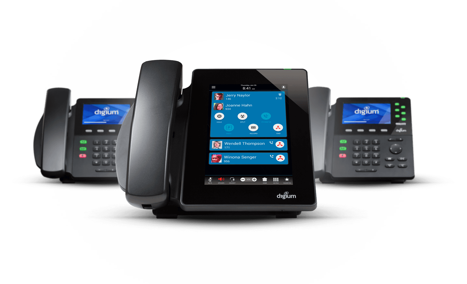 Digium D-series and Sangoma P-series phones
