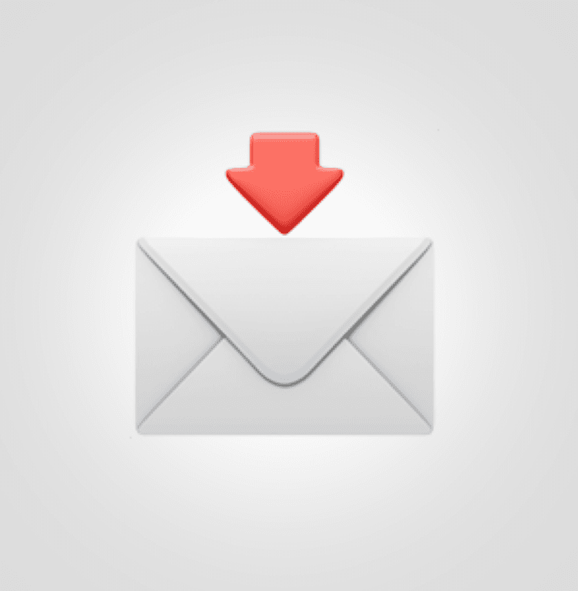 A 3D character viewed from behind with pastel pink hair styled in two buns, wearing a blue knitted sweater and hoop earrings on a light gray background.