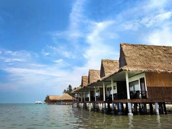 Bintan overwater beach resort