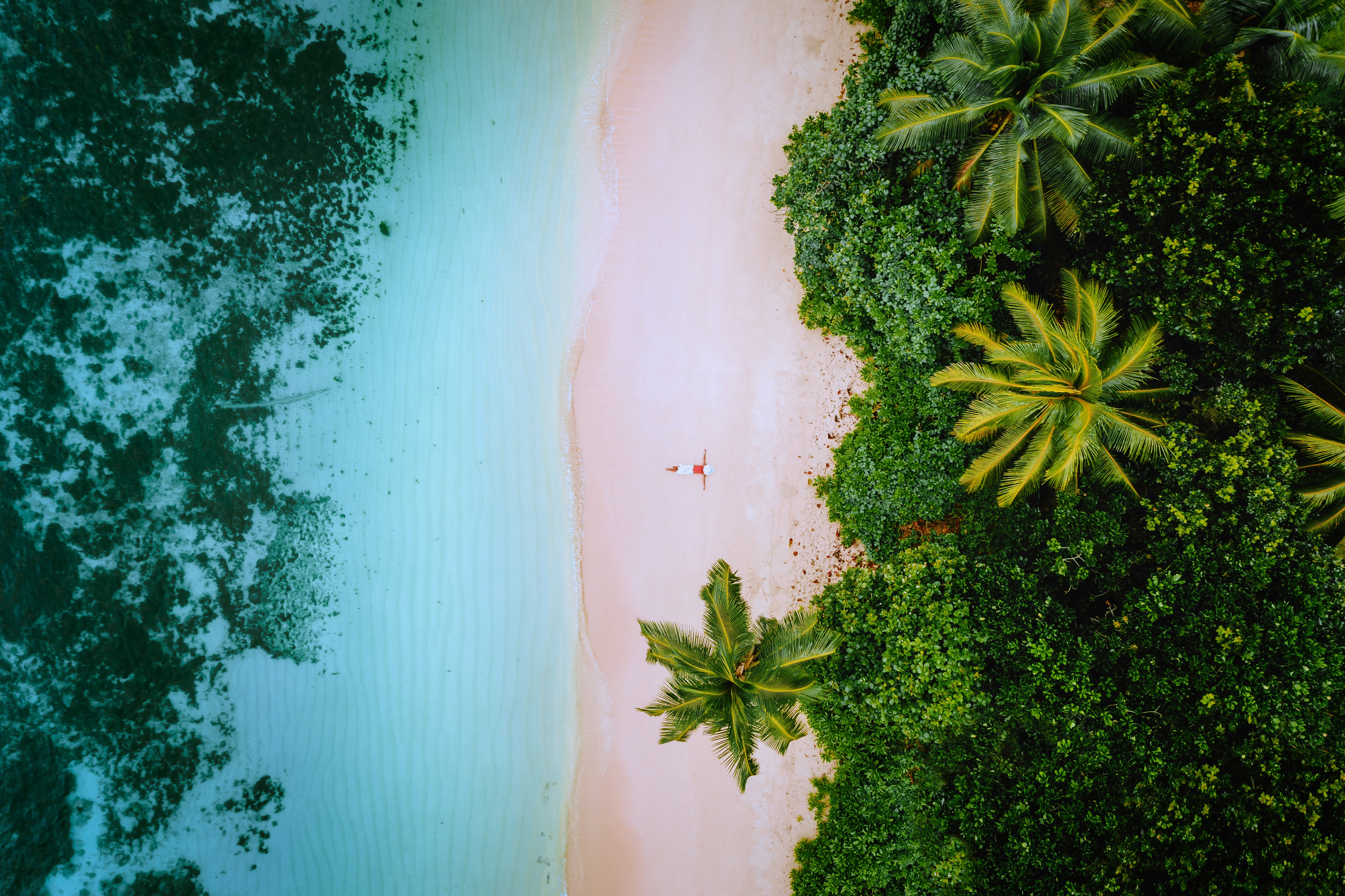 person on beach