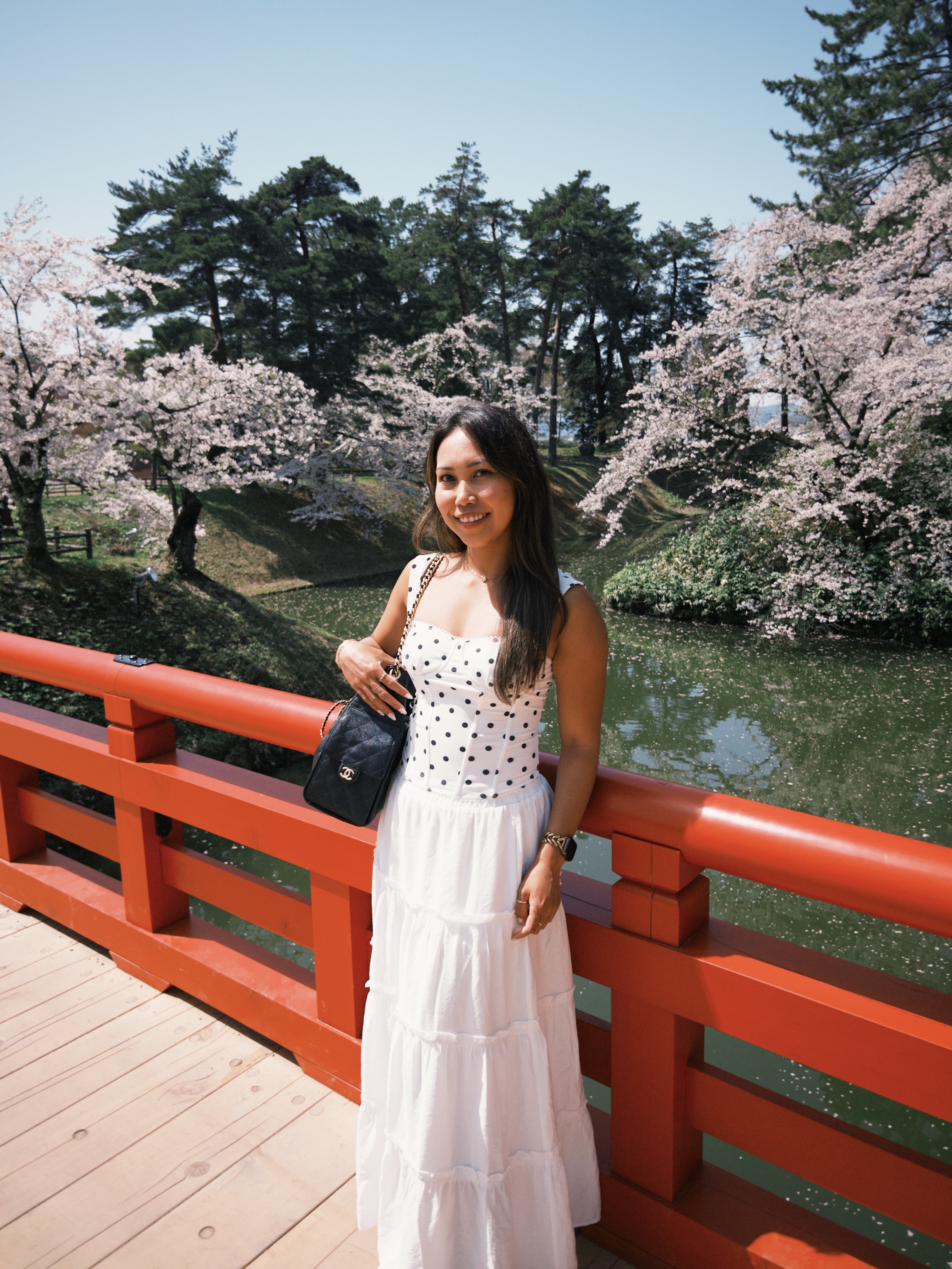 Cheerful dreamy woman with bob hairstyle