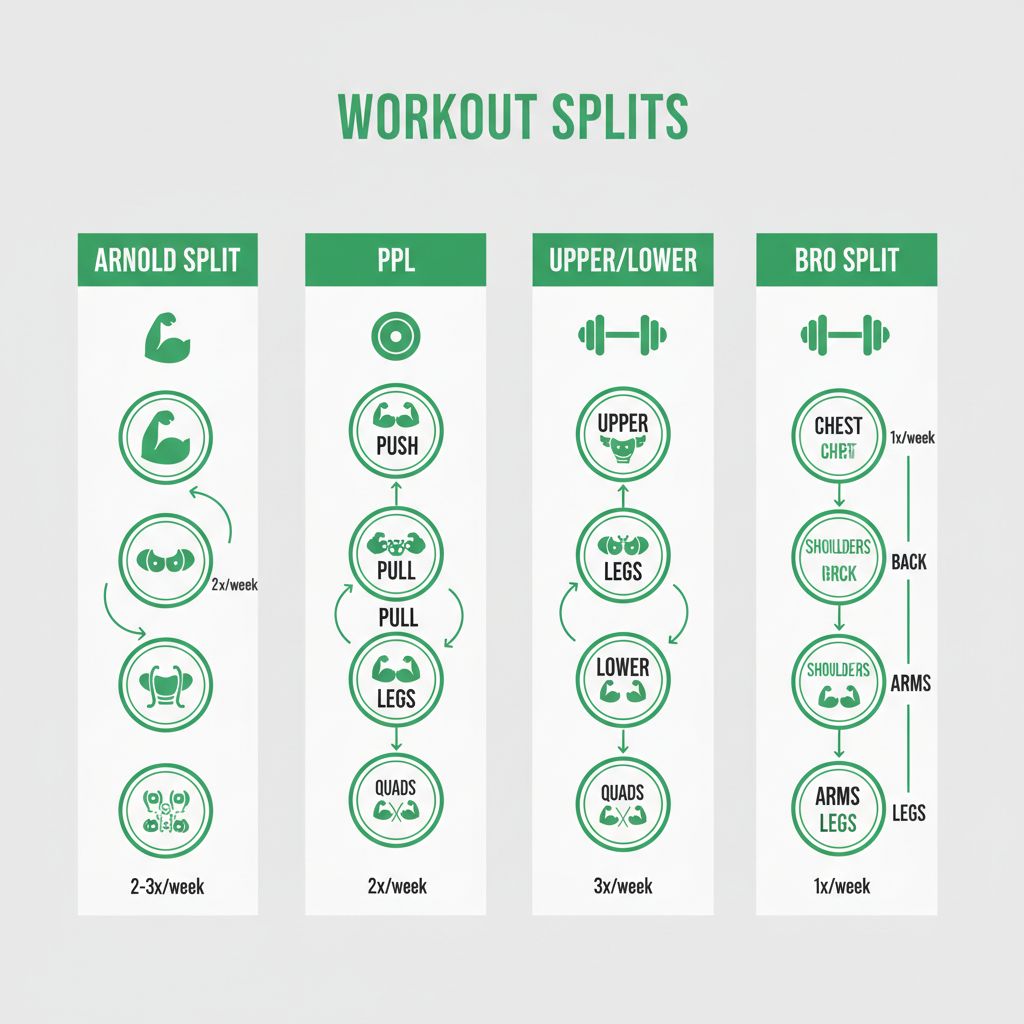 Arnold Split Workout: The Complete 6-Day Training Guide (2025 ...