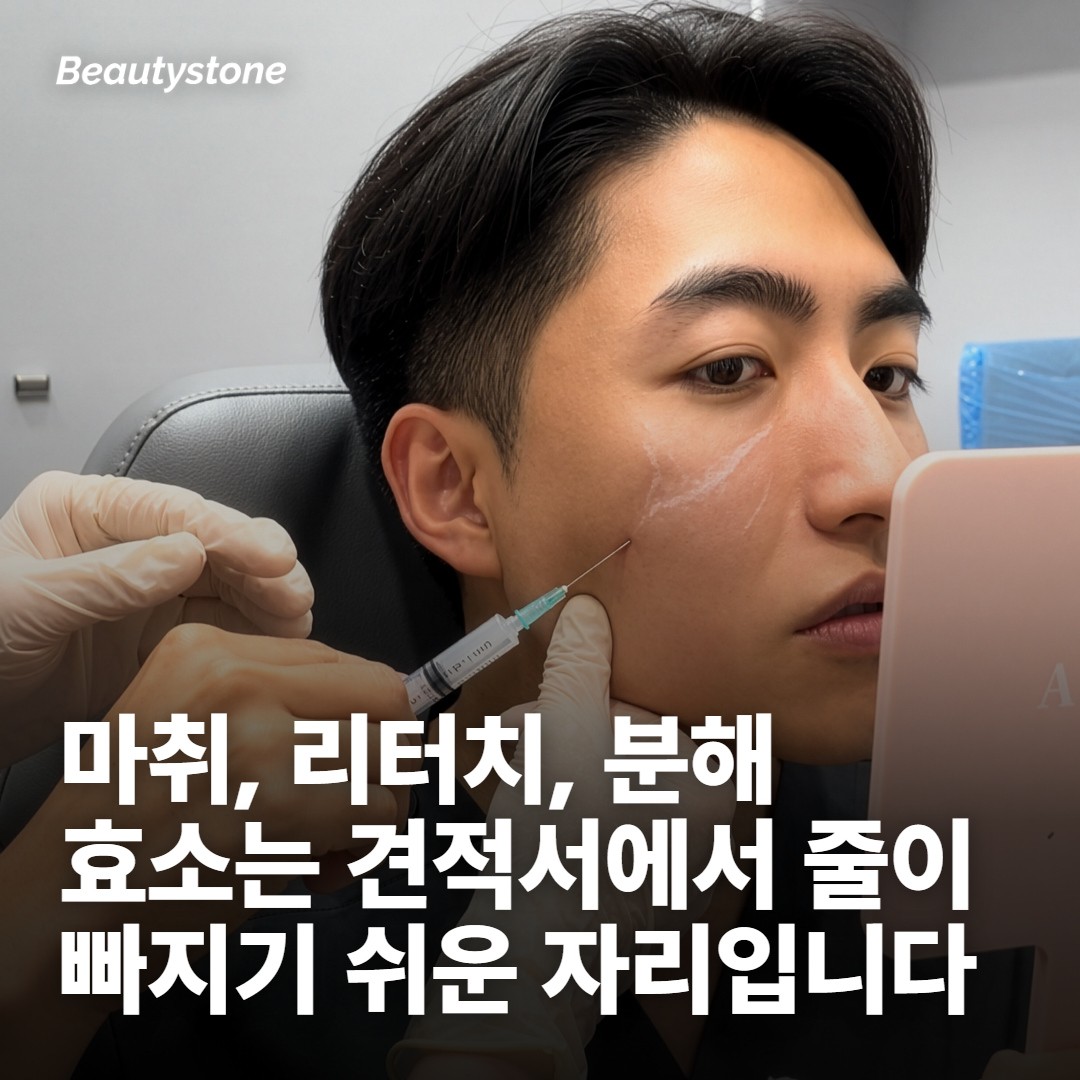 숫자 옆에 적혀 있지 않은 항목들