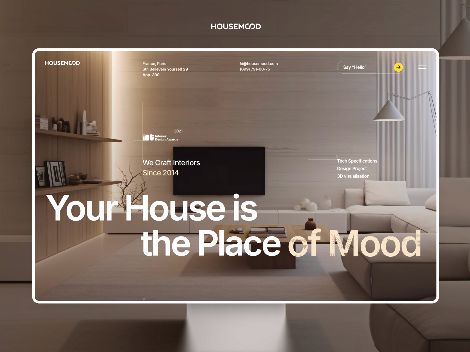 Housemood — 创意机构官网设计灵感