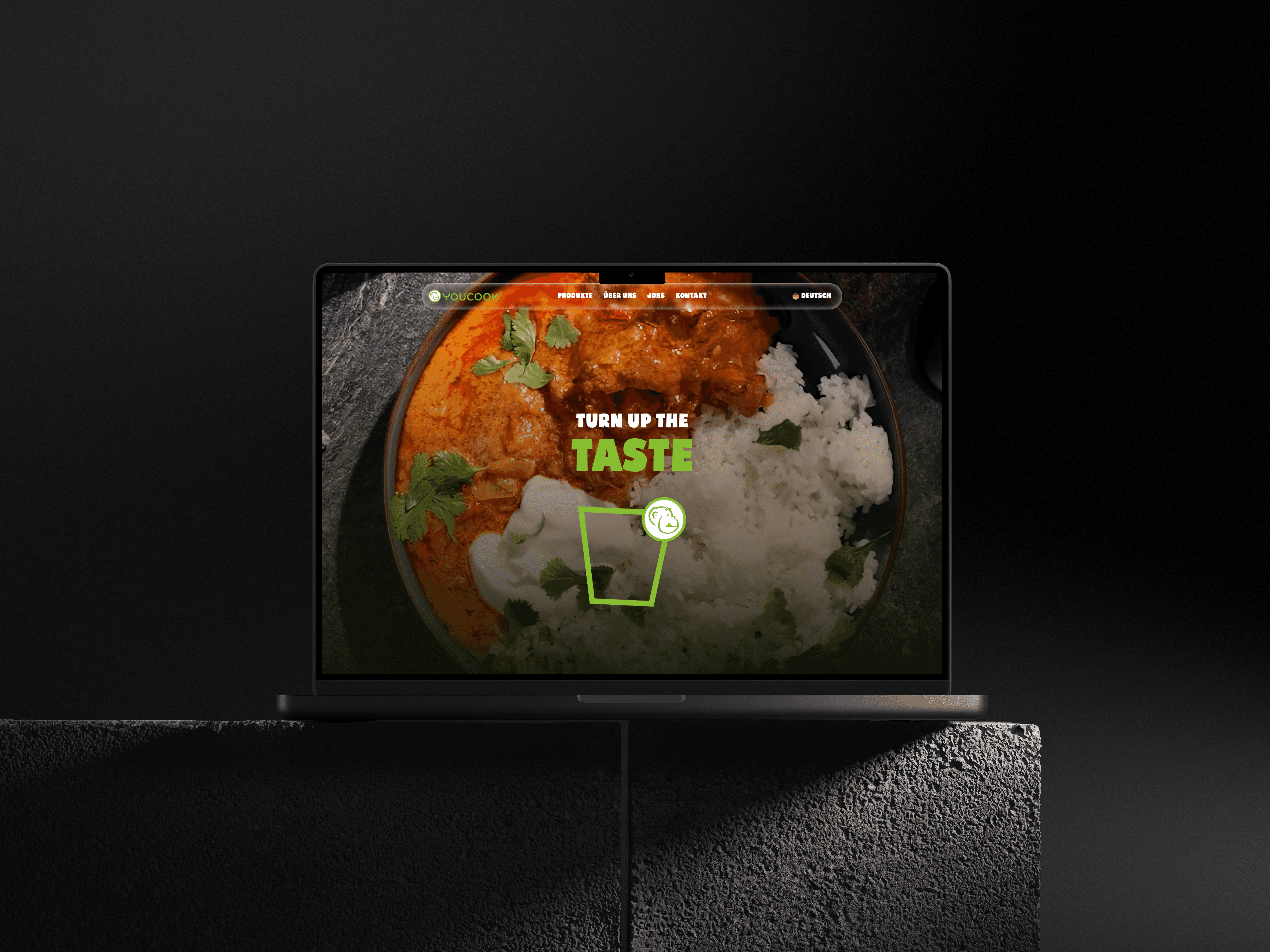 Youcook website, designed and built by Marschfahrt