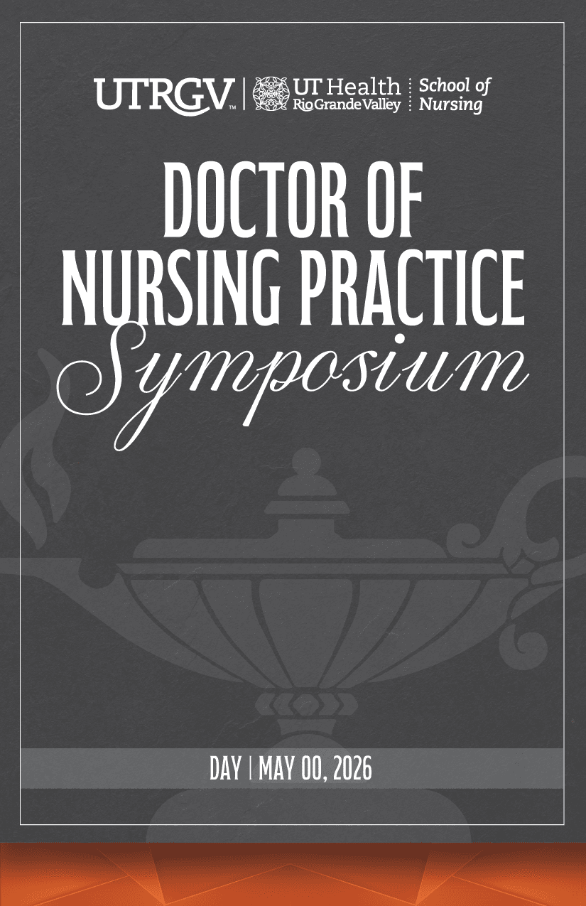 DNP Symposium - program cover, final design