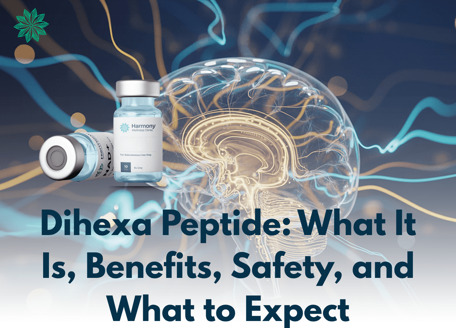 provider discussing Dihexa peptide and cognitive wellness goals during a virtual consultation.