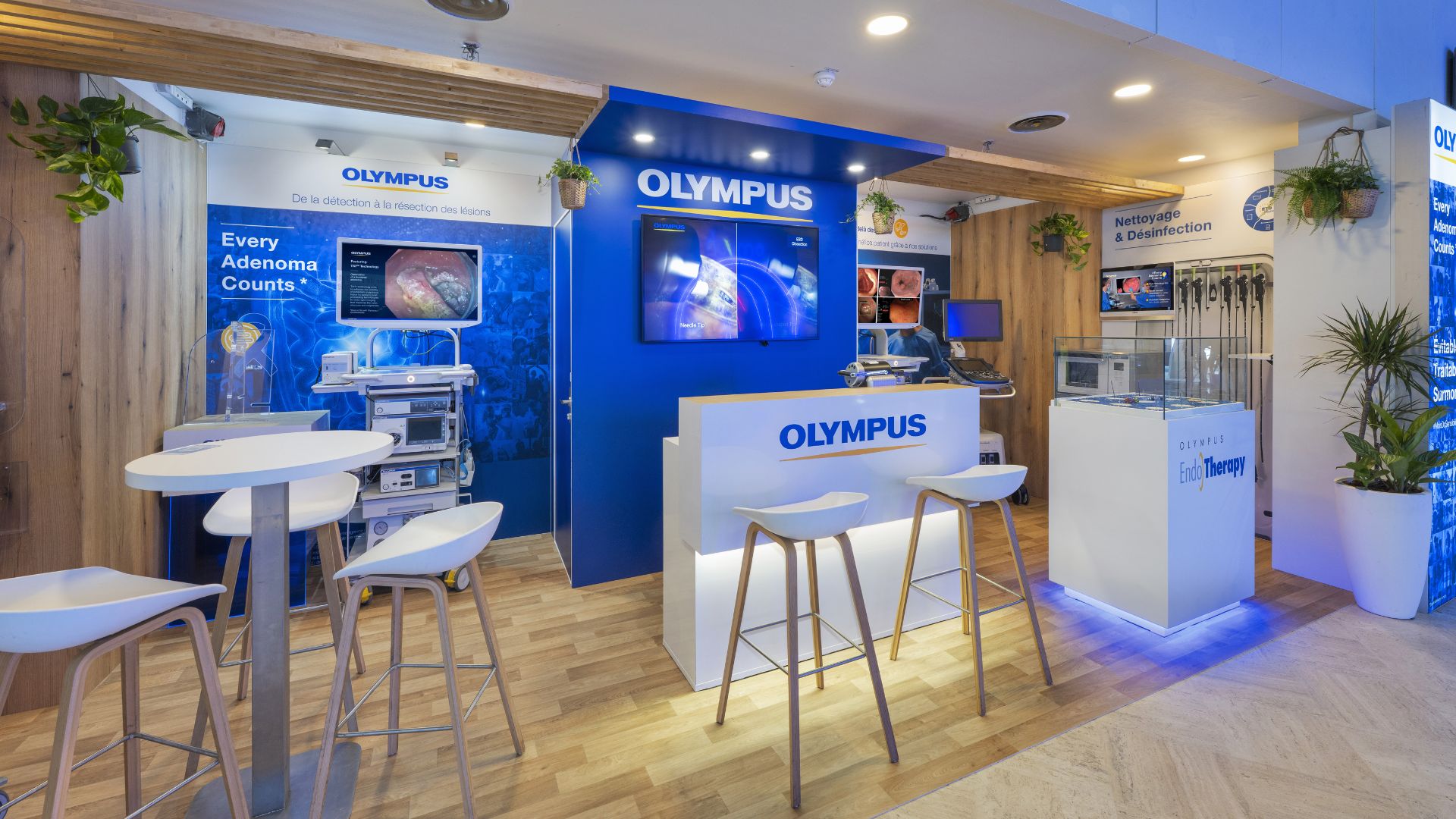 stand Olympus par Expace