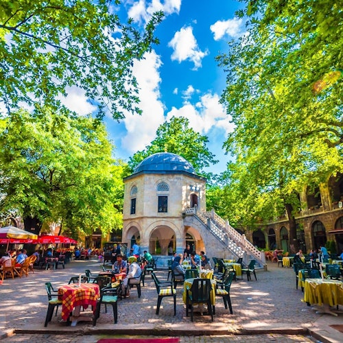 Bursa şehrinde güzel bir gün