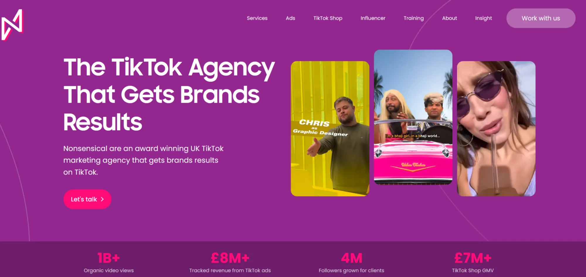 Top TikTok Agency - Nonsensical