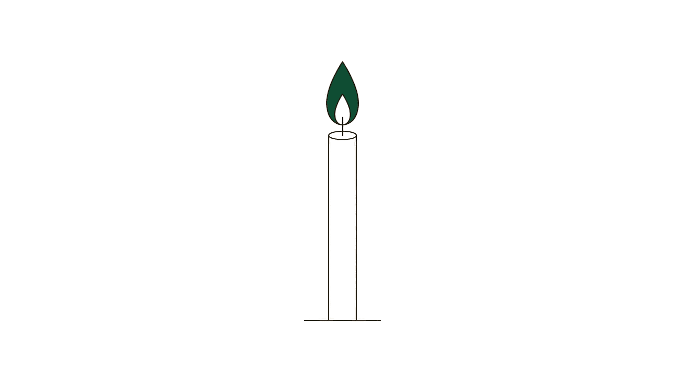 Verhandlungsverfahren ohne Teilnahmewettbewerb: Leitfaden für Bid Manager — candle flame illustration