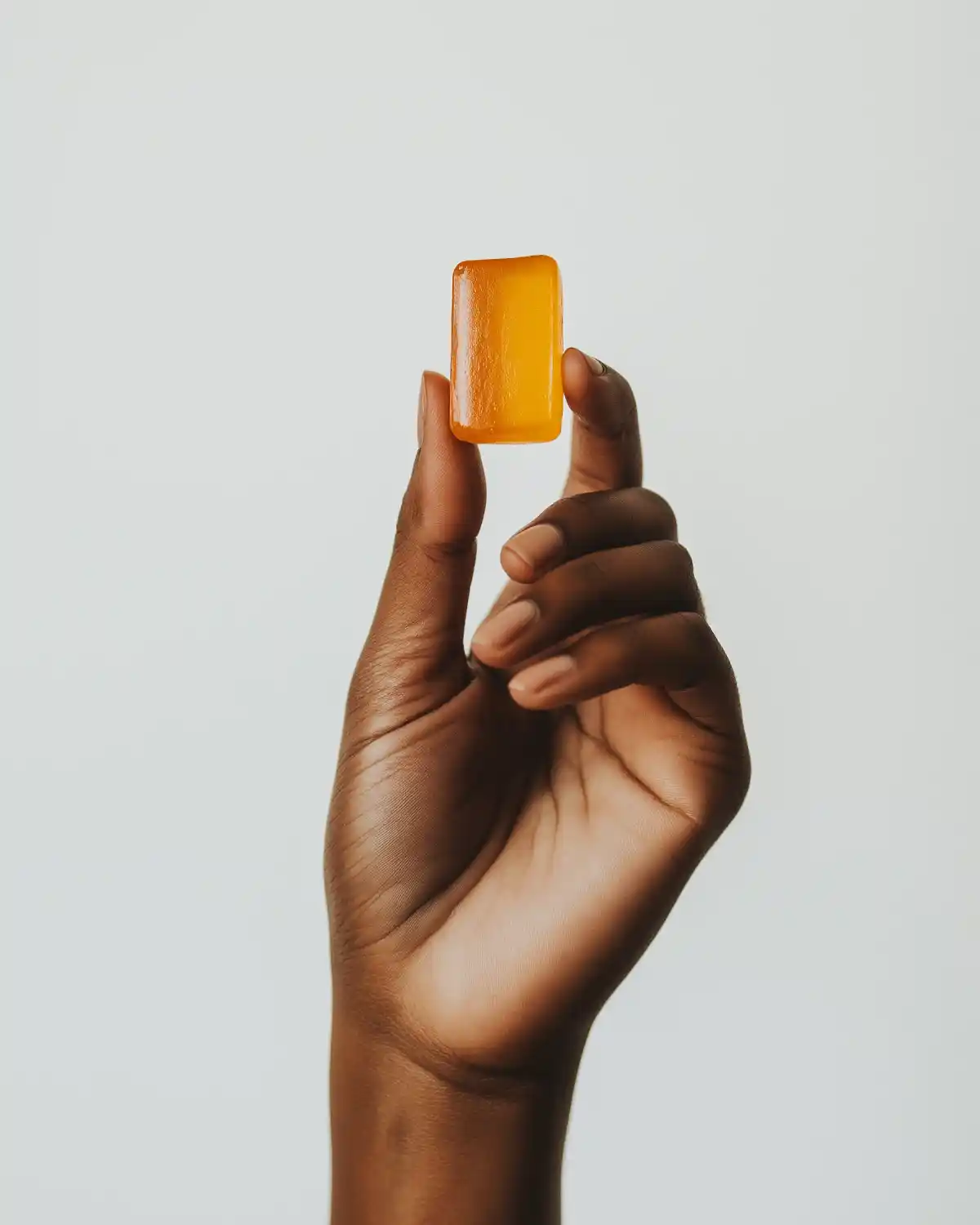 Car in dust and smoke.