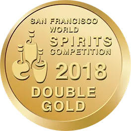 San Francisco World Spirits Competition 2018 Double Gold award.