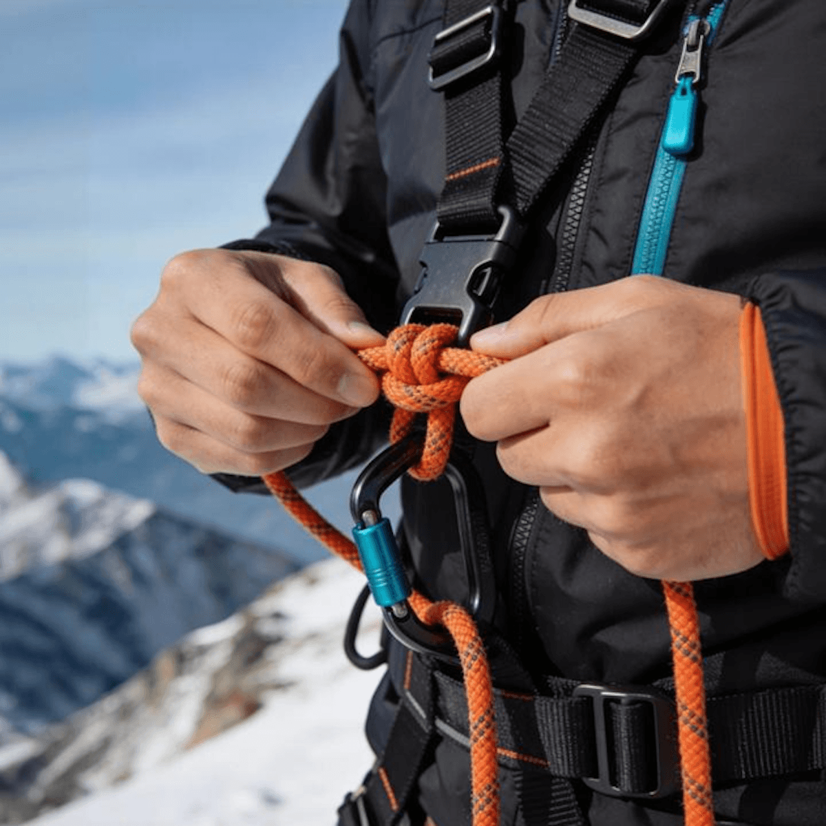 Close-up of typography and visual elements for the Ridgeline brand project.