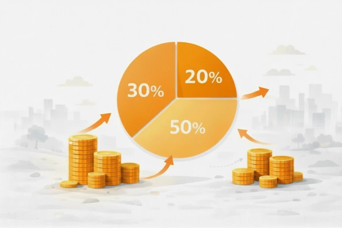 How Much Should You Invest Every Month? The 50-30-20 Rule Explained
