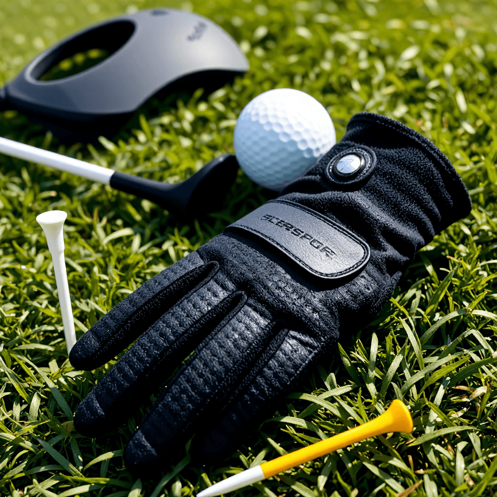 product photography of golf gloves