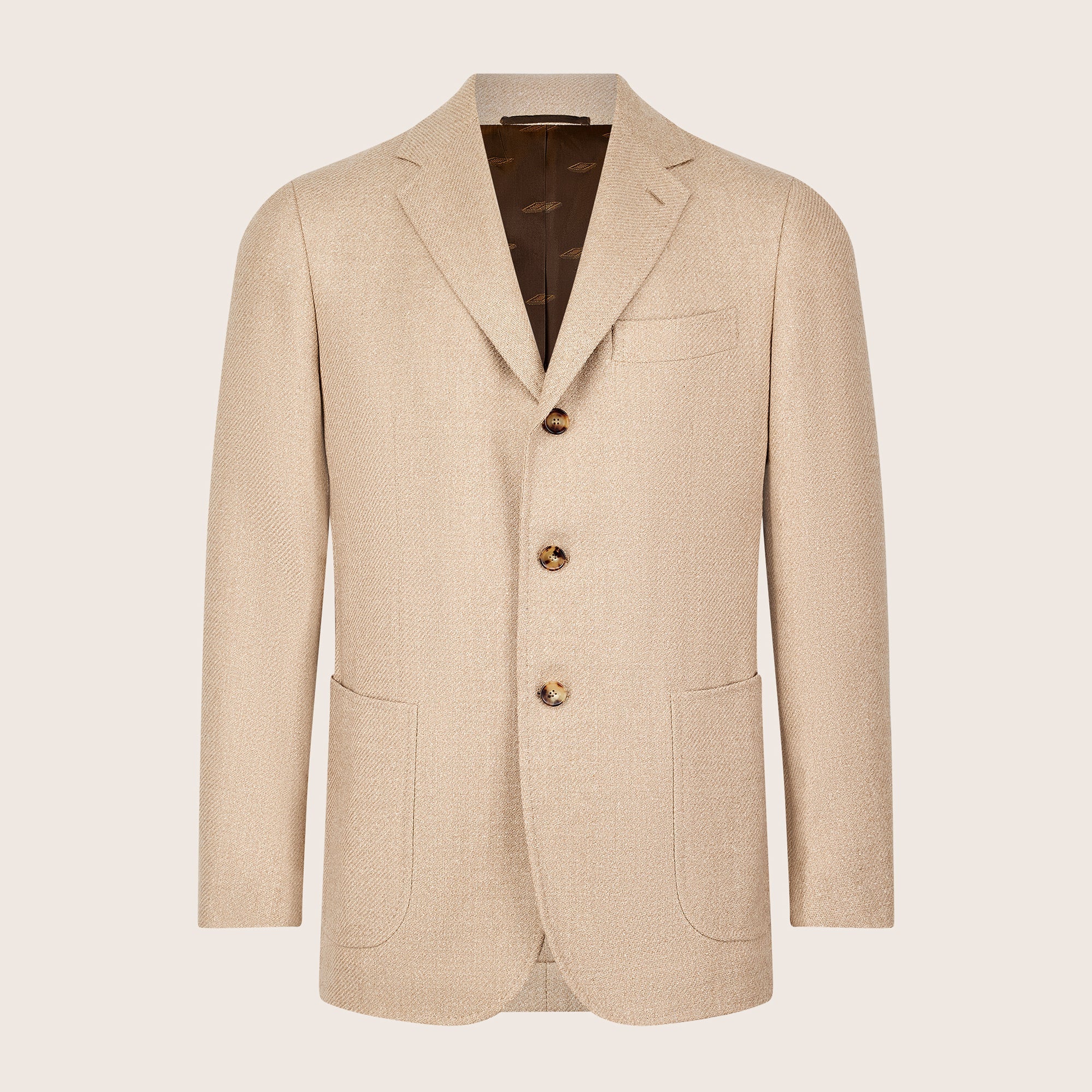 Vincenzo Dark Beige Jacket - Mandelli UK