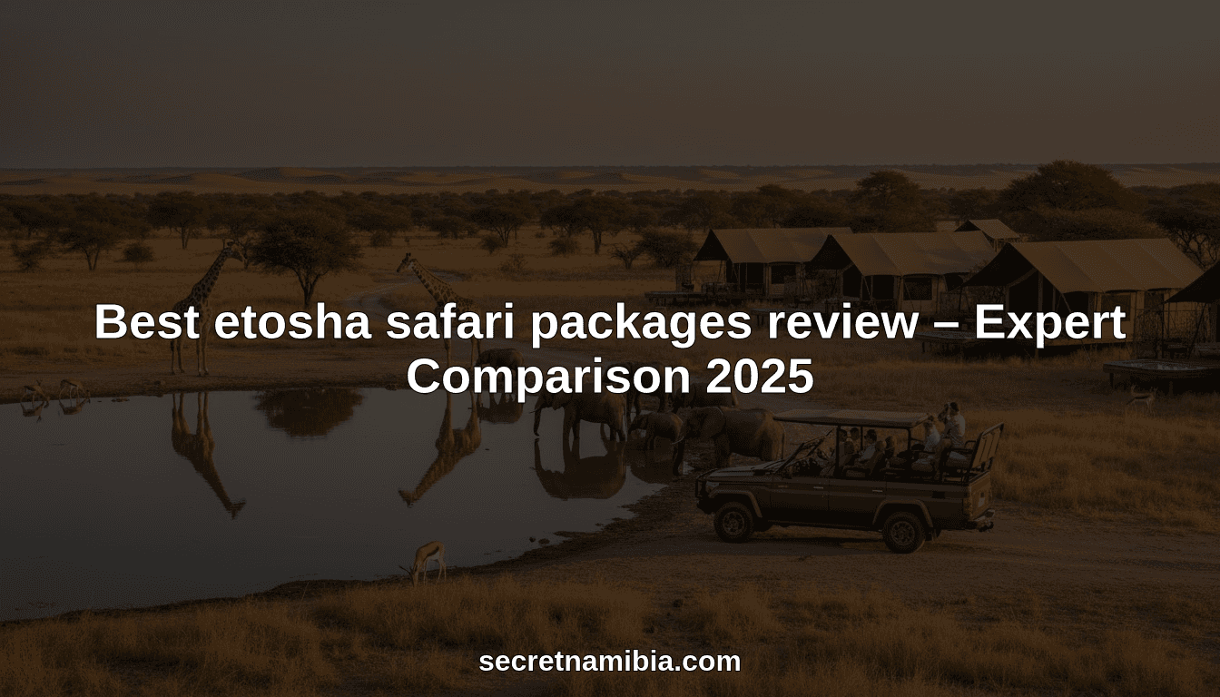 etosha safari packages review hero header image
