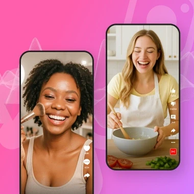 Girl smiling with coffee mug