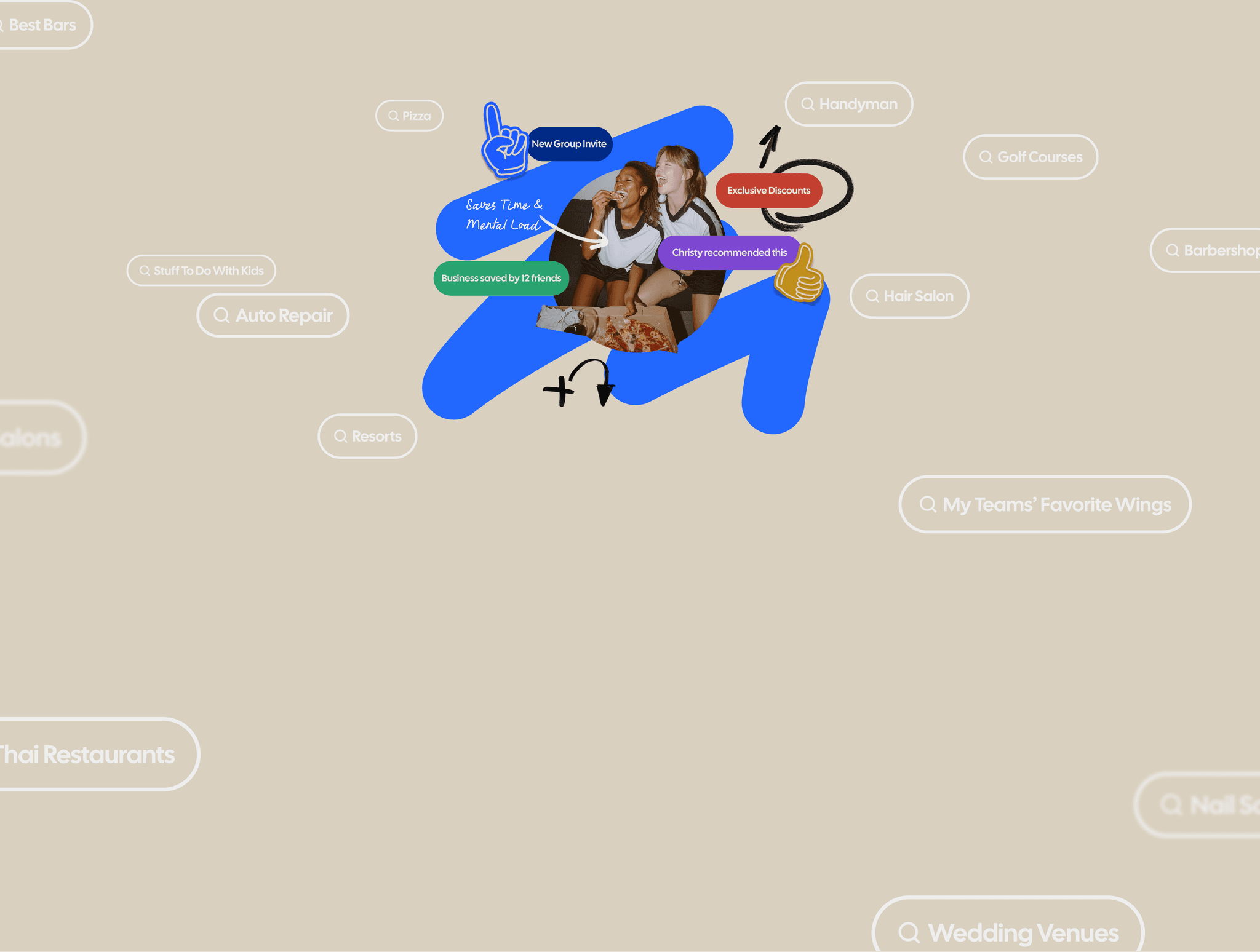 kids lying on a glass land and smiling