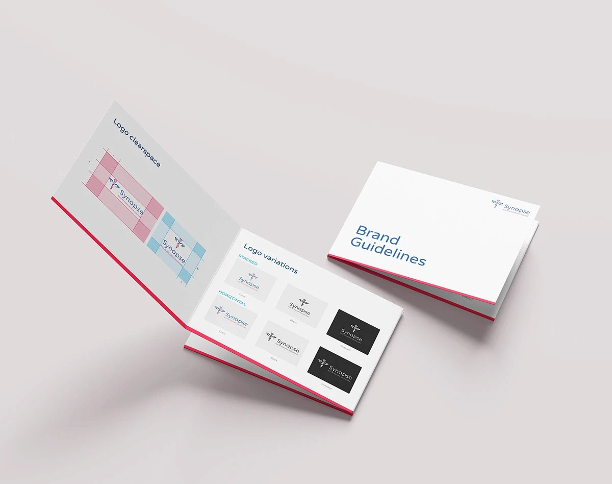 Logo Design brand identity branding  Brand Design Healthcare Branding visual identity logo medtech startup branding Brand System
