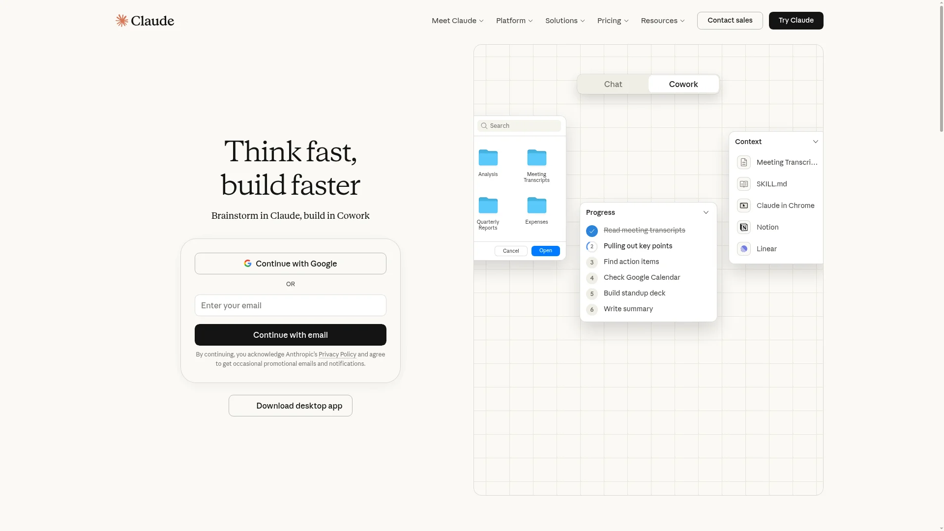 Claude Code terminal-based AI coding agent showing task progress and context panel