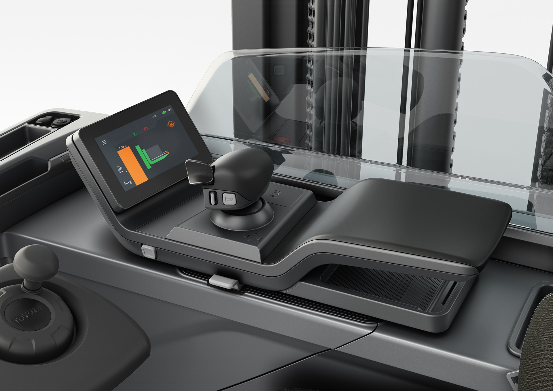 Toyota Material Handling 3D render