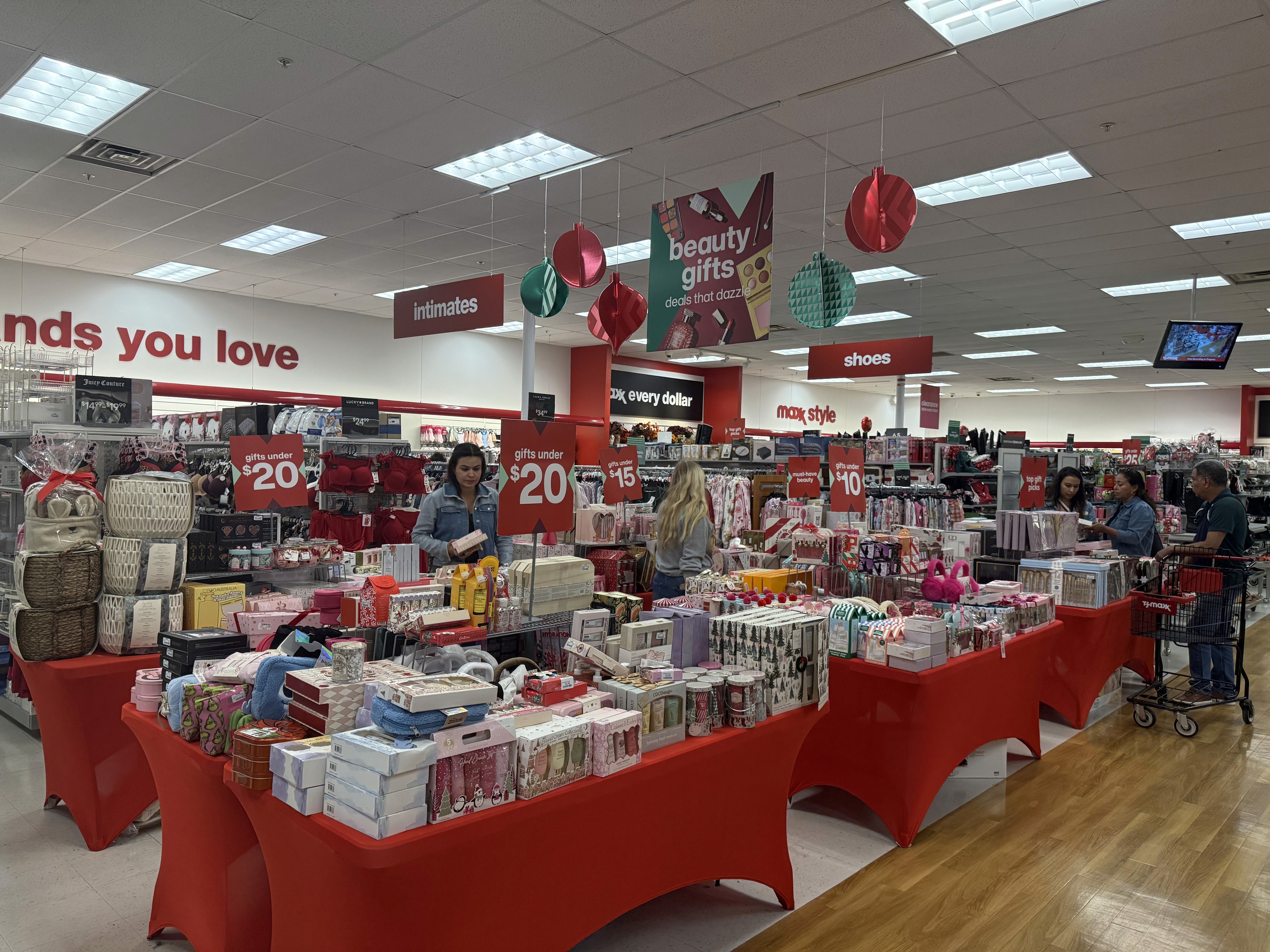 TJMaxx on black friday