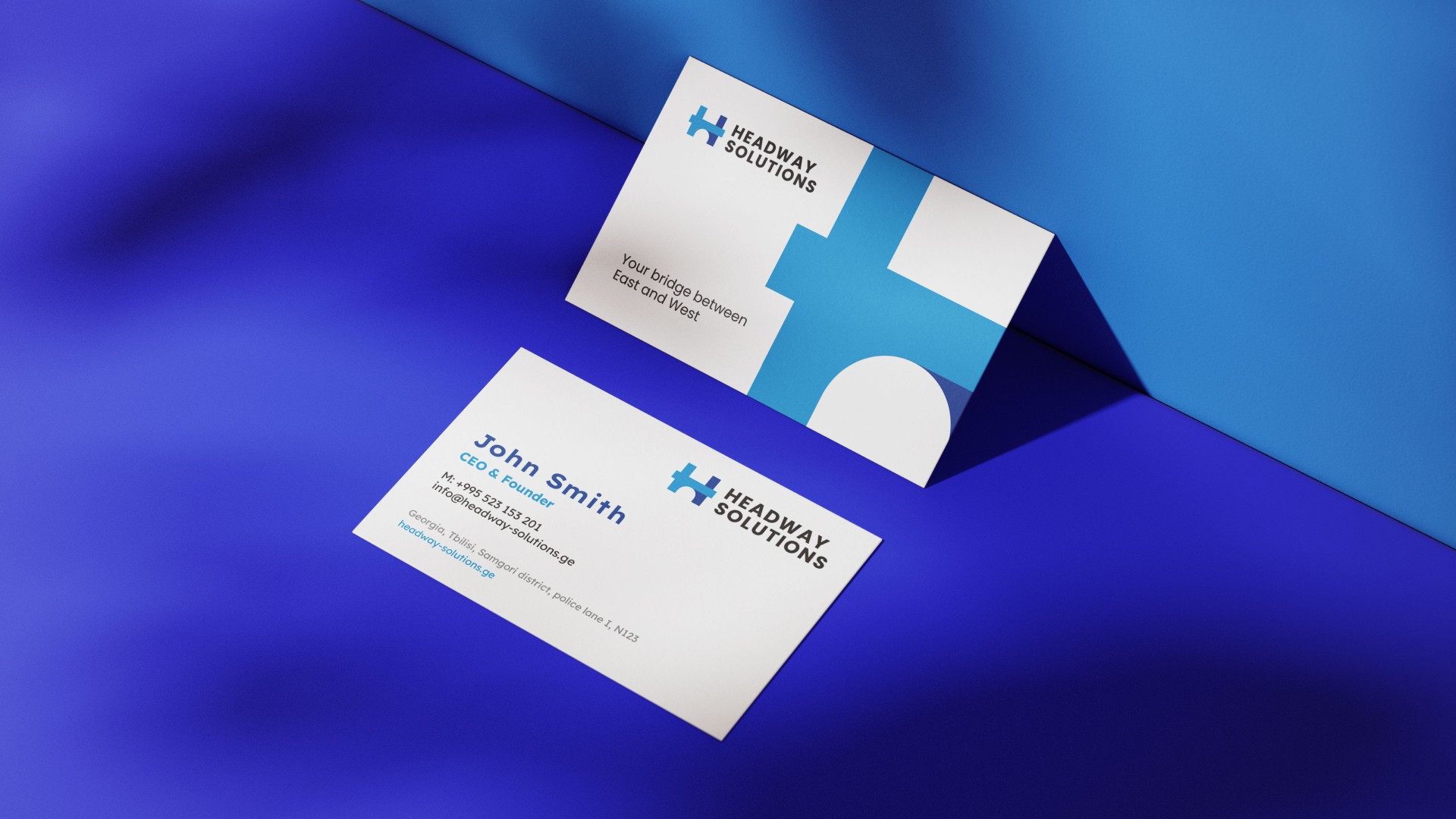 Logo design for Headway Solutions by CHYRKOV studio