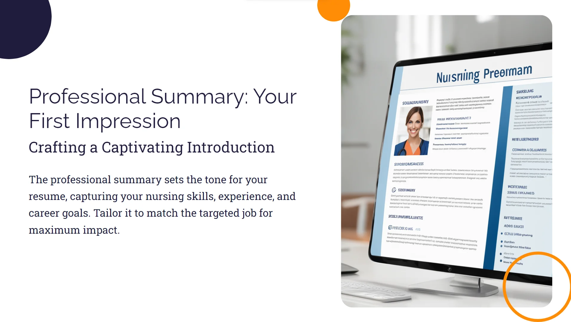 Nursing Resume Template