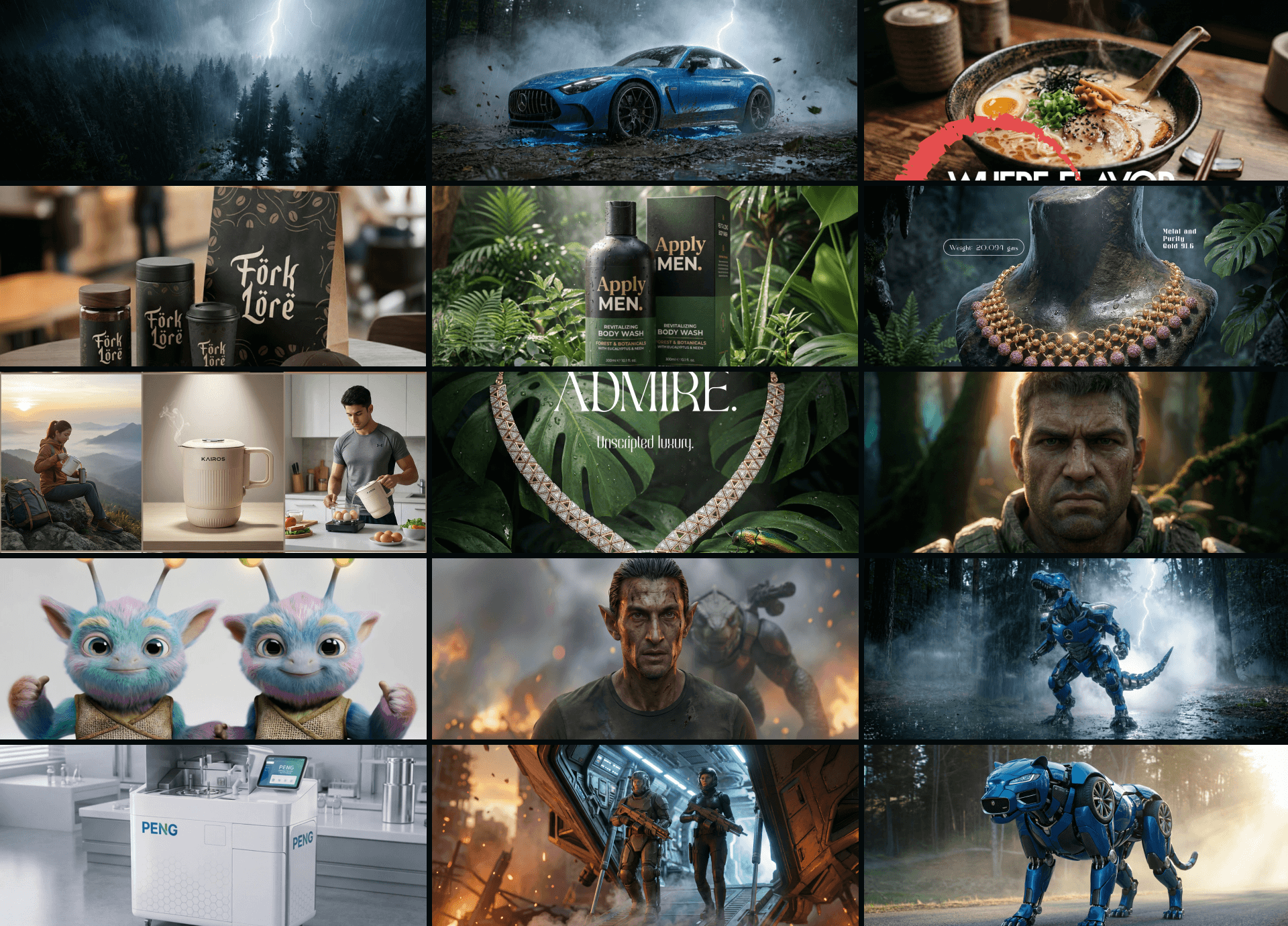 AI creative production for brand campaigns, product launches, and social media — Penguincil Design Chennai