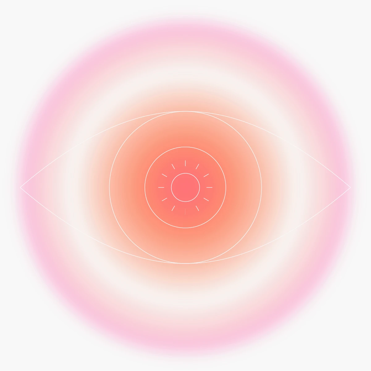 Visuel de regard abstrait
