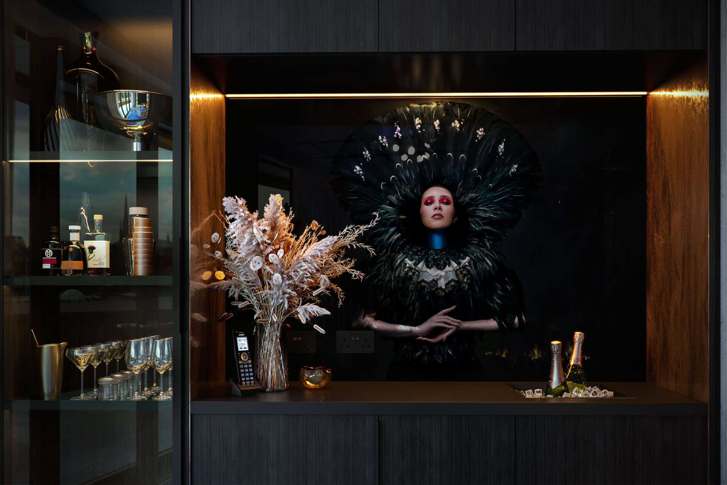 Architectural CGI render showcasing interior visualisation.