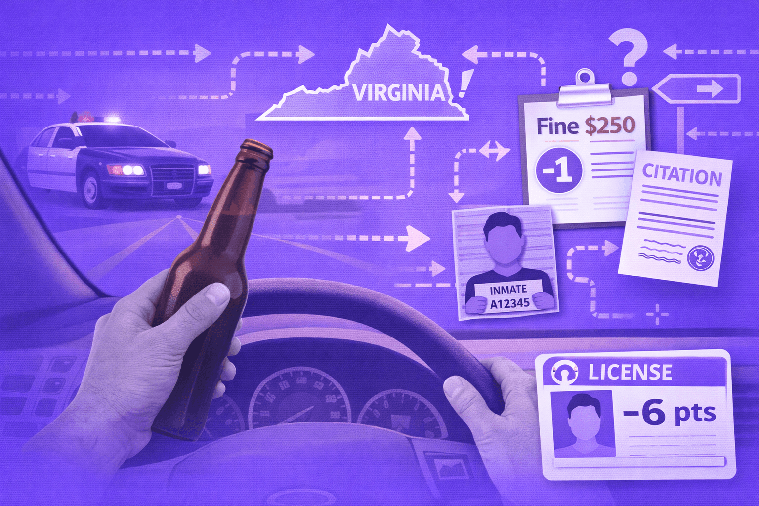 Virginia Open Container Law: Fines, Penalties & What to Do Next