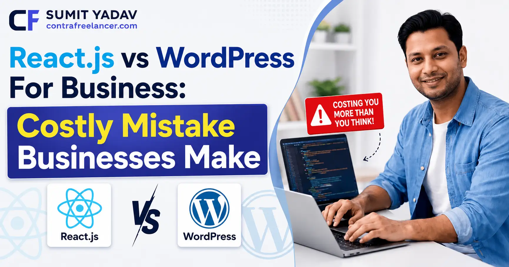 React.js vs WordPress For Business