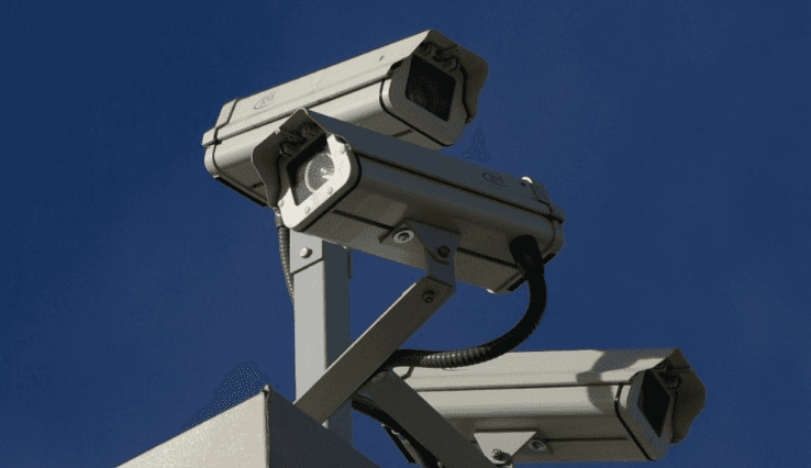 File:Three Surveillance cameras.jpg - Wikimedia Commons
