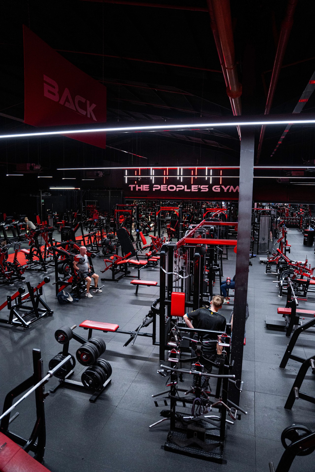 Body Tech Winsford strength training floor