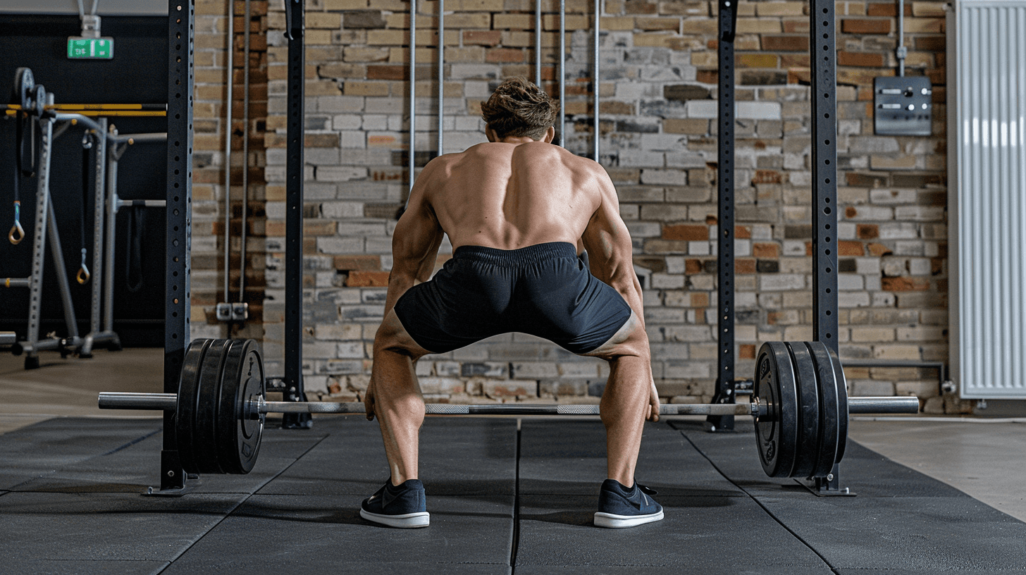 Person performing hip thrusts with a barbell