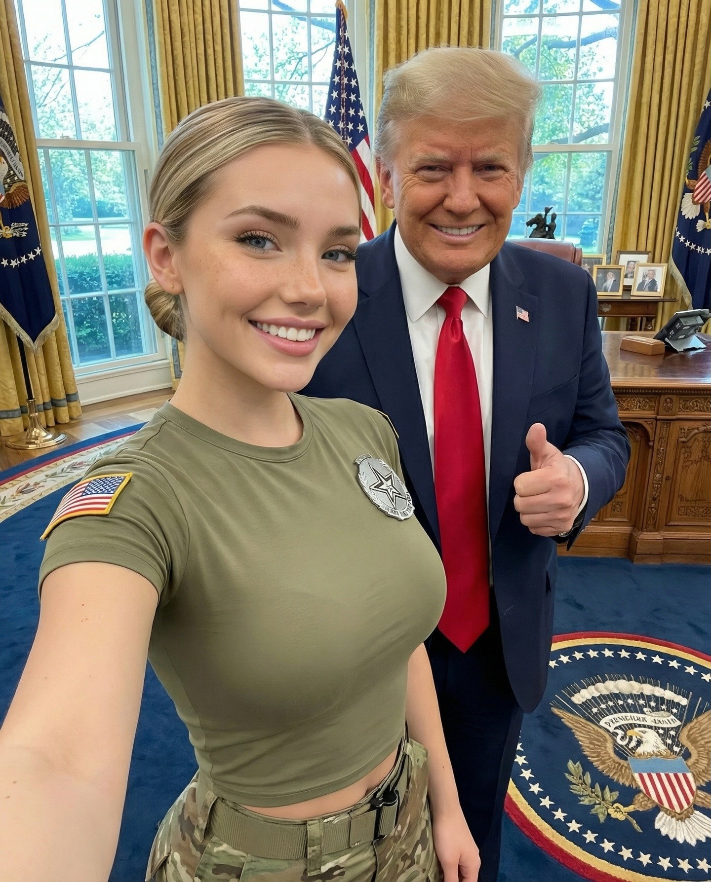 AI-generated White House selfie that gained 749,000 likes before account deletion