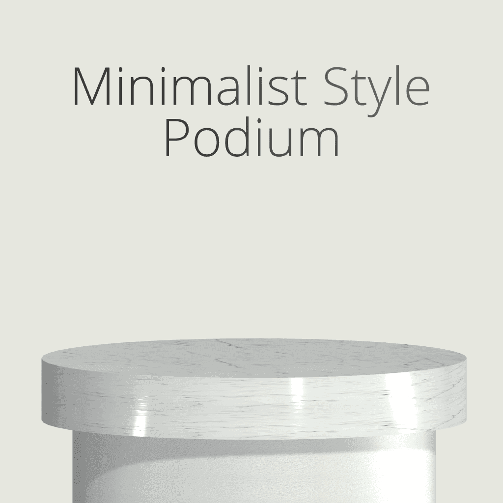 Minimalist Style Podium 2