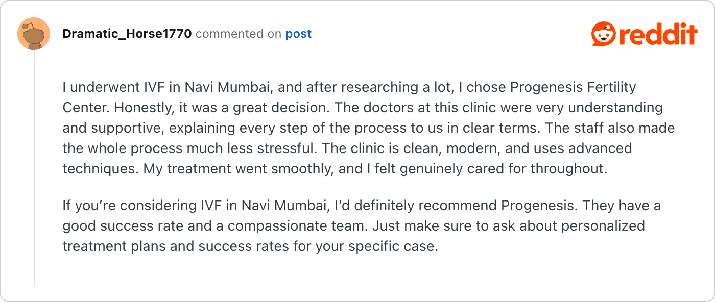 Post on Reddit