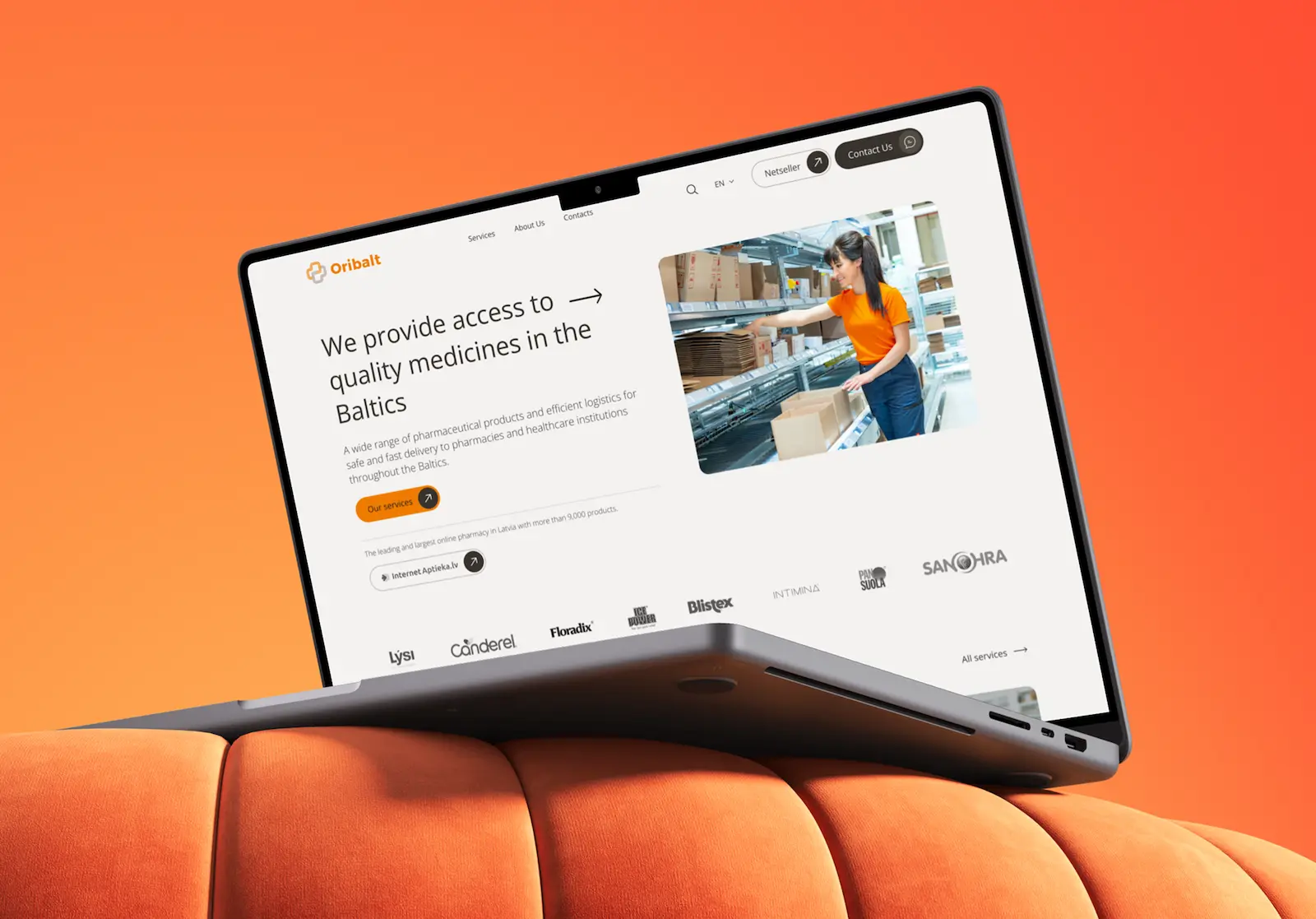 Oribalt UI/UX design - luut.design