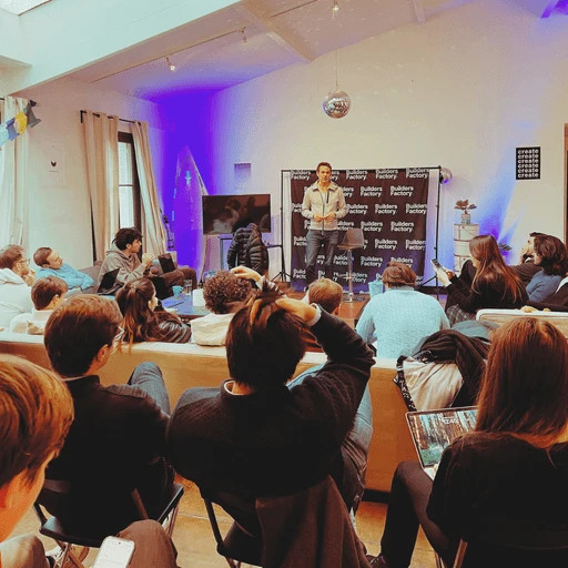 Image de l’évènement de la Builders Factory :   expérience entrepreneuriale accélérateur de startups programme d'incubation Builders Factory communauté d’entrepreneur early Bird Paris développement d'entreprise entrepreneuriat collectif hôtel particulier Paris création de startup projet entrepreneurial levée de fonds meet-up entrepreneurs défi entrepreneurial communauté entrepreneuriale accélération d’entreprise programme startup 30 jours projet d’entreprise Paris espace créatif Paris challenge startup builder startup builder startup France immersion entrepreneuriale